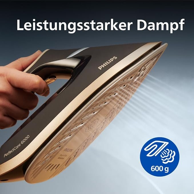 Philips PerfectCare 6000 – Dampfbügelstation im Einsatz