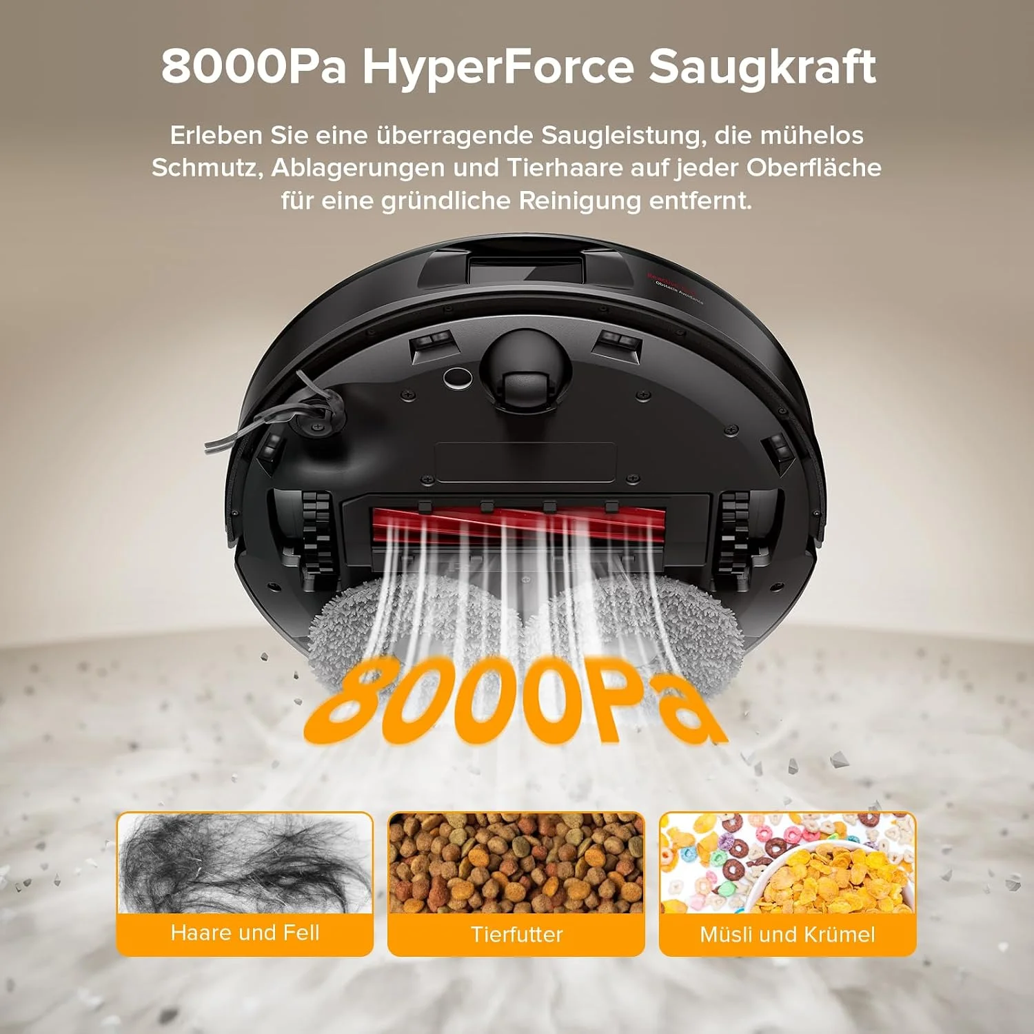 Roborock QV 35A mit All-in-One-Station